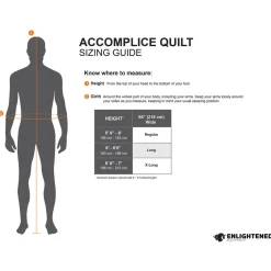 Enlightened Equipment Accomplice 850FP 20F 2 Person Quilt