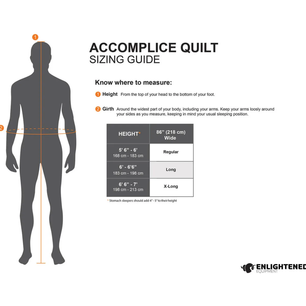 Enlightened Equipment Accomplice 850FP 20F 2 Person Quilt