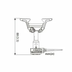SOTO Amicus Stove with Stealth Igniter