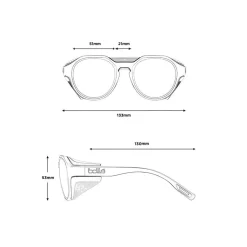 Bolle Ascender Sunglasses - Brown Pink Polarized Lens