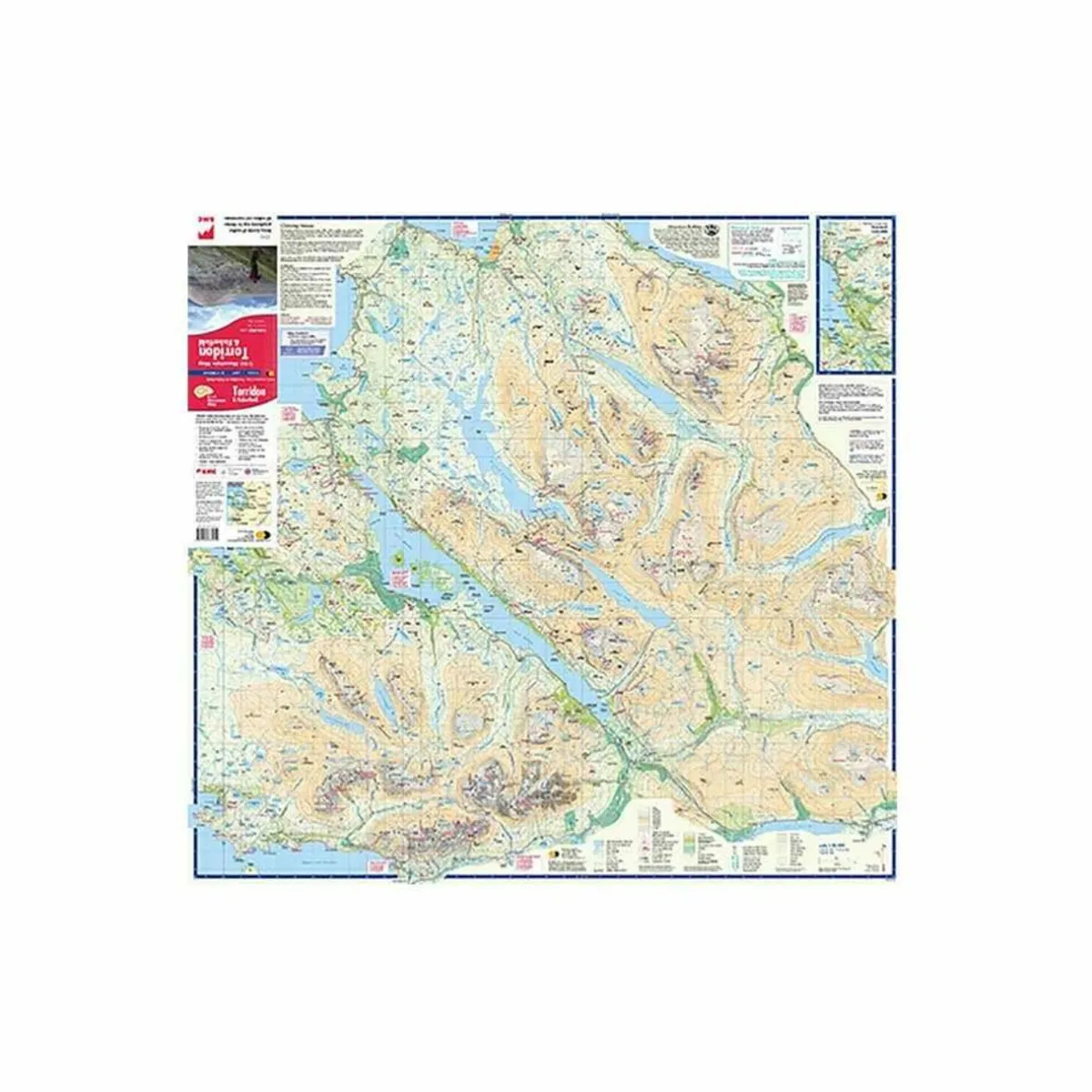Cicerone British Mountain Map - Torridon & Fisherfield