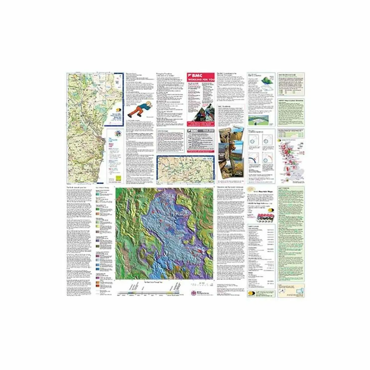 Harvey Maps British Mountain Map - White Peak