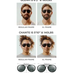 Ombraz Dolomite Polarised Armless Sunglasses