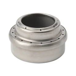 Evernew EBY255 Titanium Alcohol Stove DX Set (Ti DX Stand & Stove)