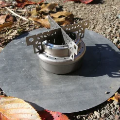 Gram-counter Gear EBY253 Titanium Cross Stand for Methylated Spirit Stove