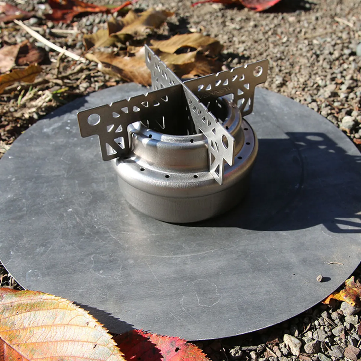 Gram-counter Gear EBY253 Titanium Cross Stand for Methylated Spirit Stove