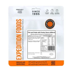 Expedition Foods Fish and Potato in Parsley Sauce (Single Serving)