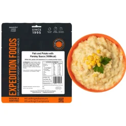 Expedition Foods Fish and Potato with Parsley Sauce (Double Serving)