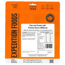 Expedition Foods Fish and Potato with Parsley Sauce (High Energy Serving)