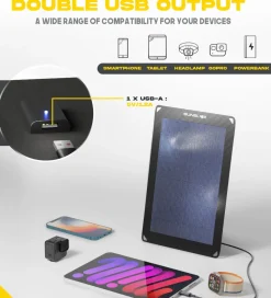 Sunslice Fusion Flex 6 Portable Solar Power Panel