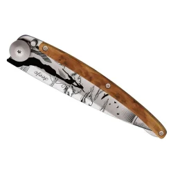 Deejo 37g Knife - Juniper/Climb