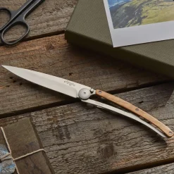 Deejo 37g Knife - Olive Wood