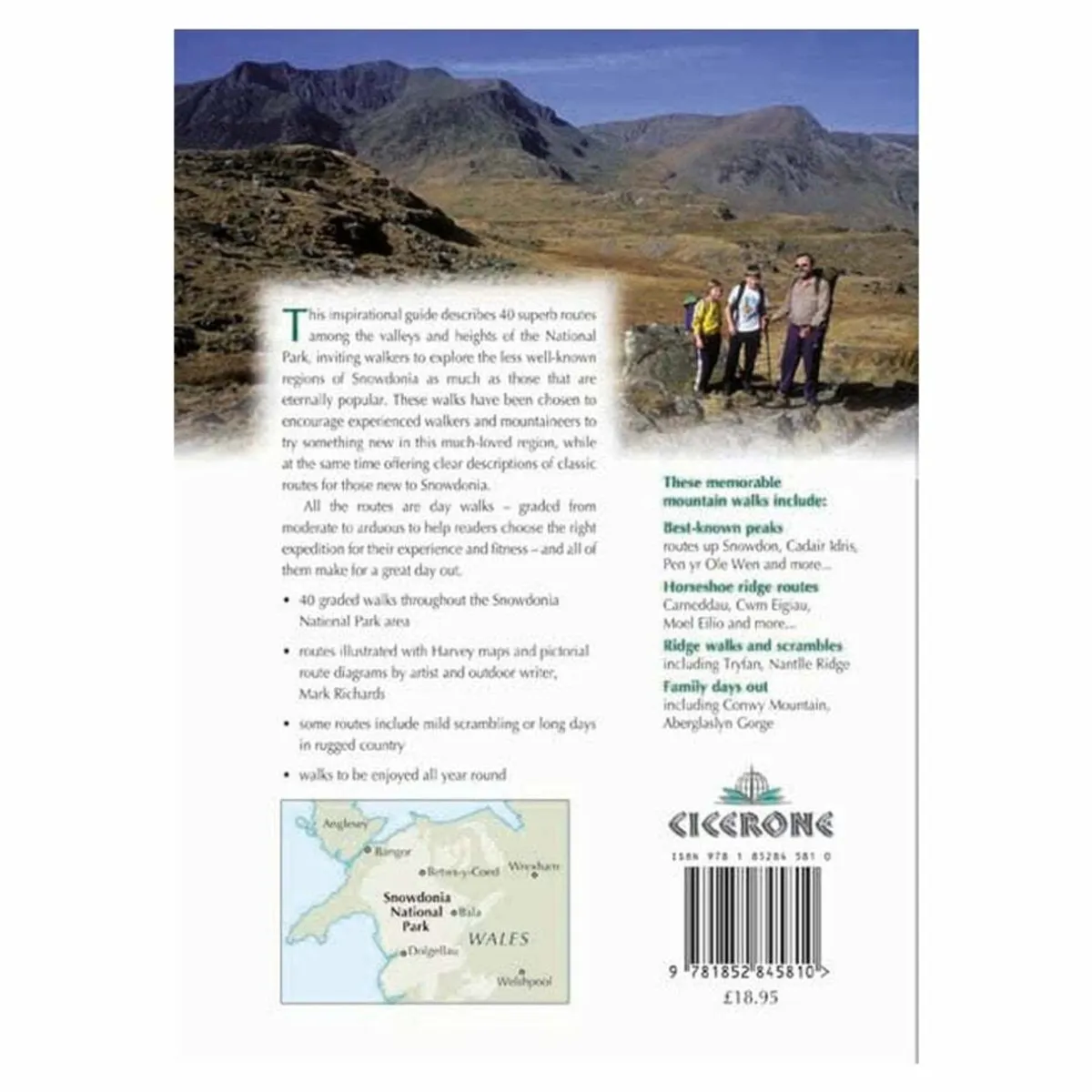 Cicerone Great Mountain Days in Snowdonia