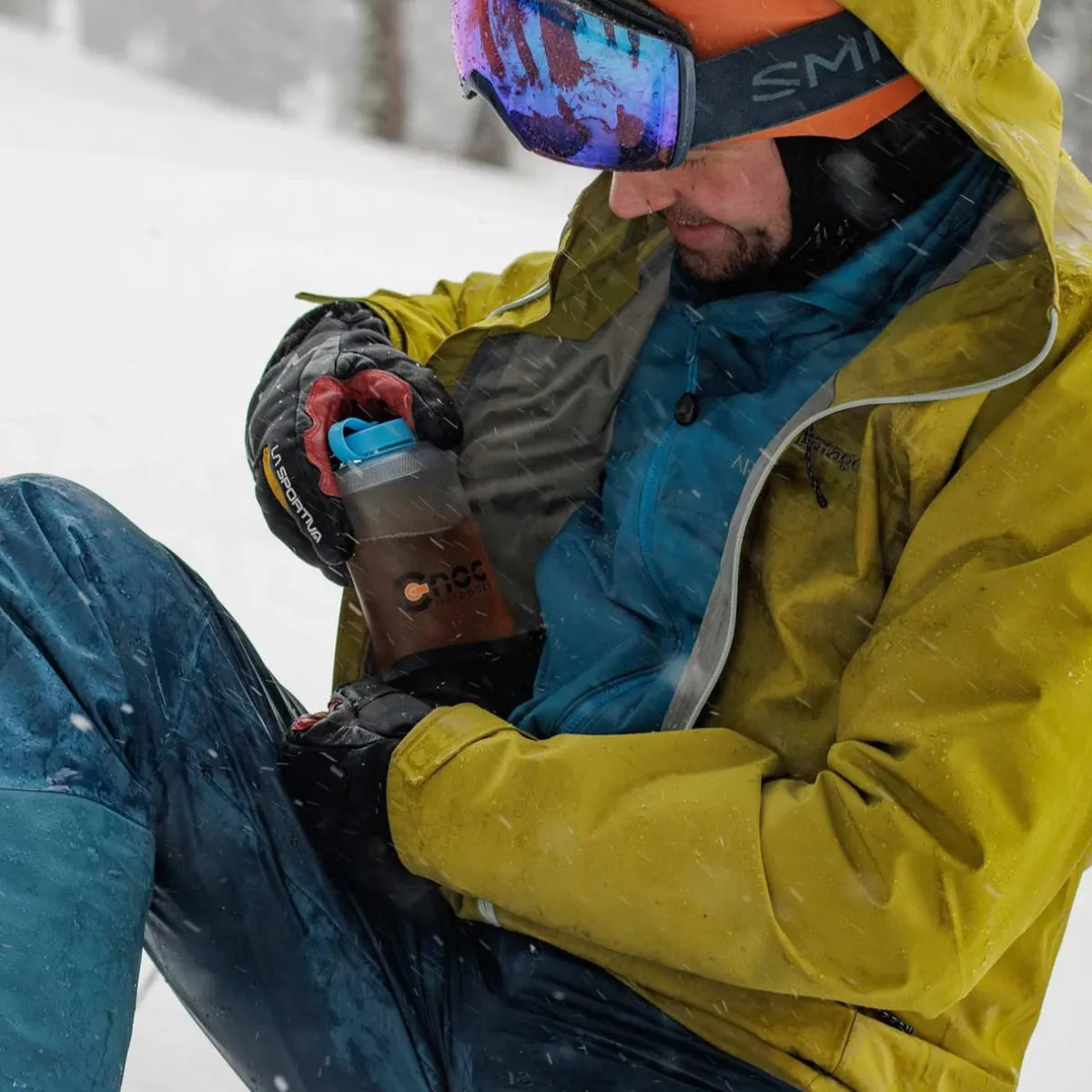 CNOC Outdoors Hydriam 350ml Collapsible Flask - 42mm - Past Season Colours