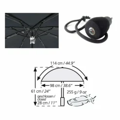 EuroSchirm Light Trek Umbrella