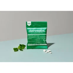 Denttabs Mint Toothpaste Tablets with Fluoride - 125 Pack