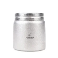 SilverAnt 160ml Titanium Container Tin Case