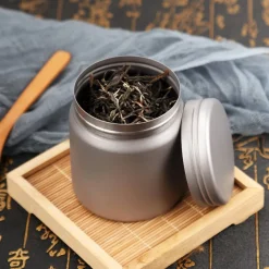 SilverAnt 160ml Titanium Container Tin Case