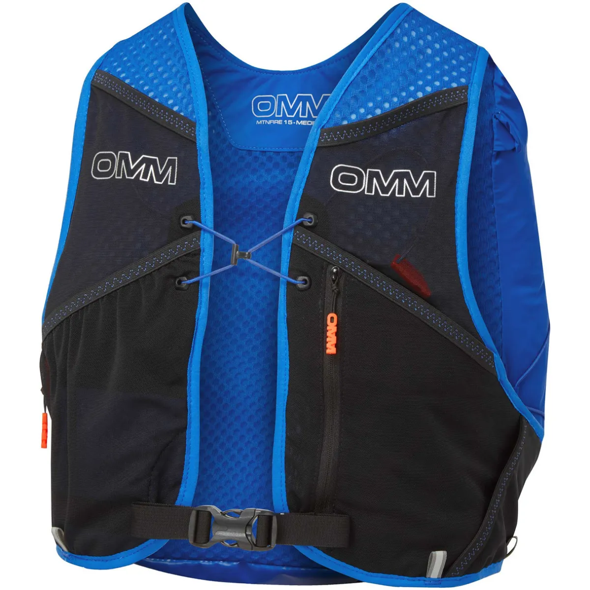 OMM MountainFire 15 Vest Pack with 2 x 350ml Flexi Flasks
