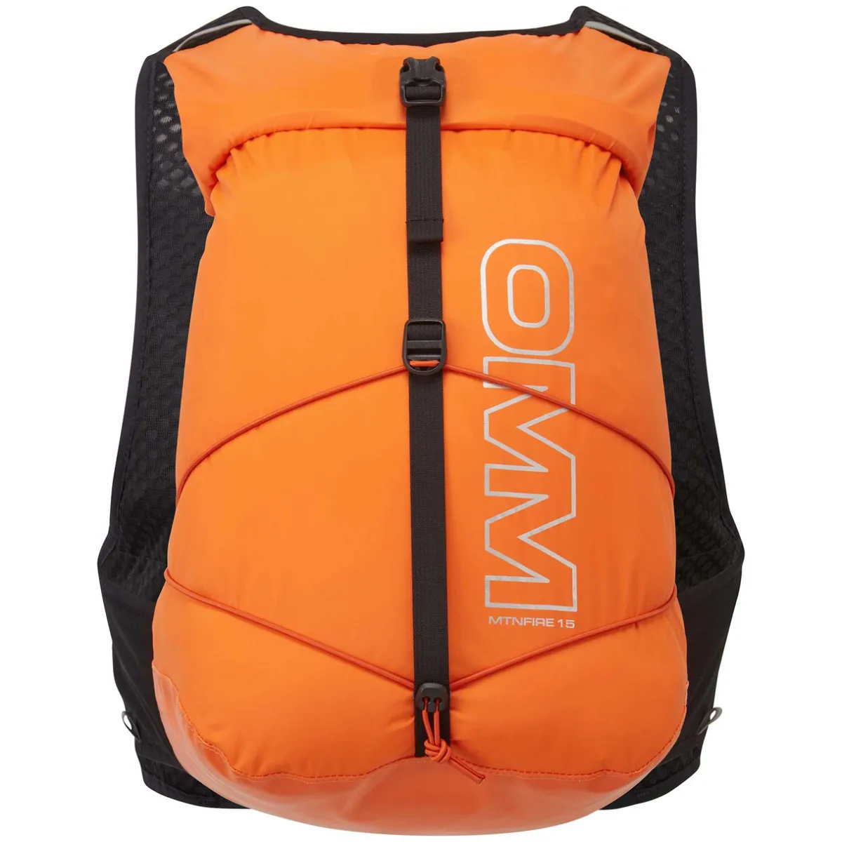 OMM MountainFire 15 Vest Pack with 2 x 350ml Flexi Flasks