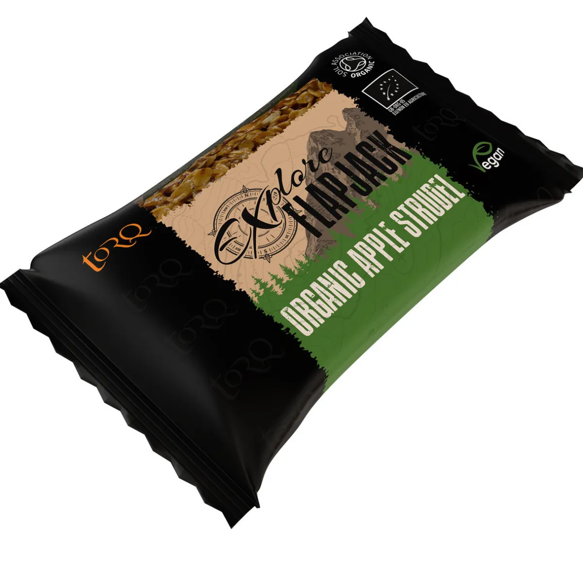 TORQ Organic Apple Strudel Flapjack