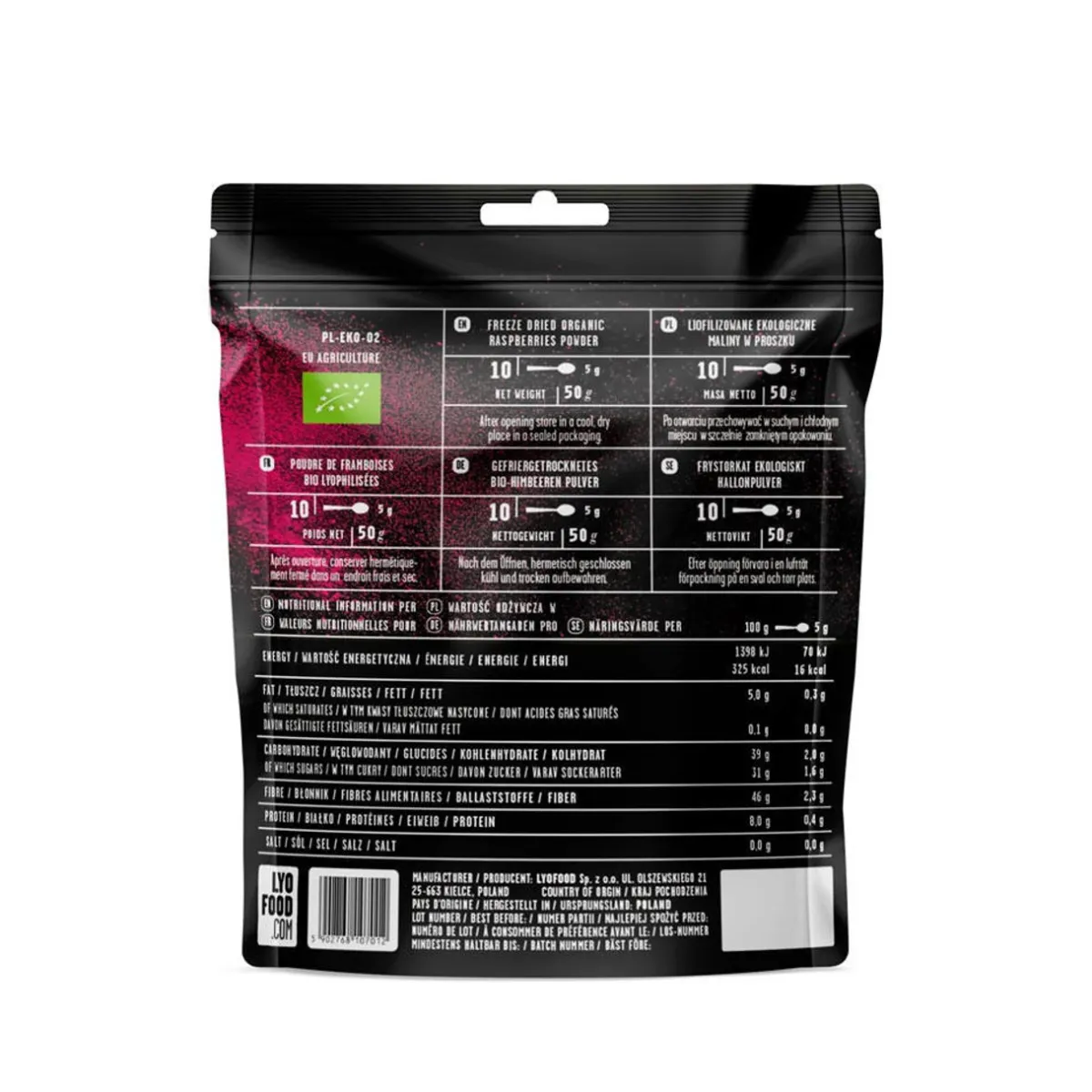 LYO Organic Strawberry Powder