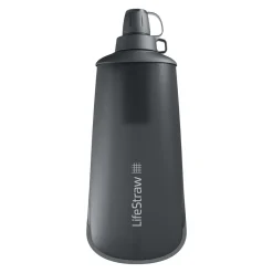 Pure Clear Peak Series Collapsible Squeeze Bottle 1L