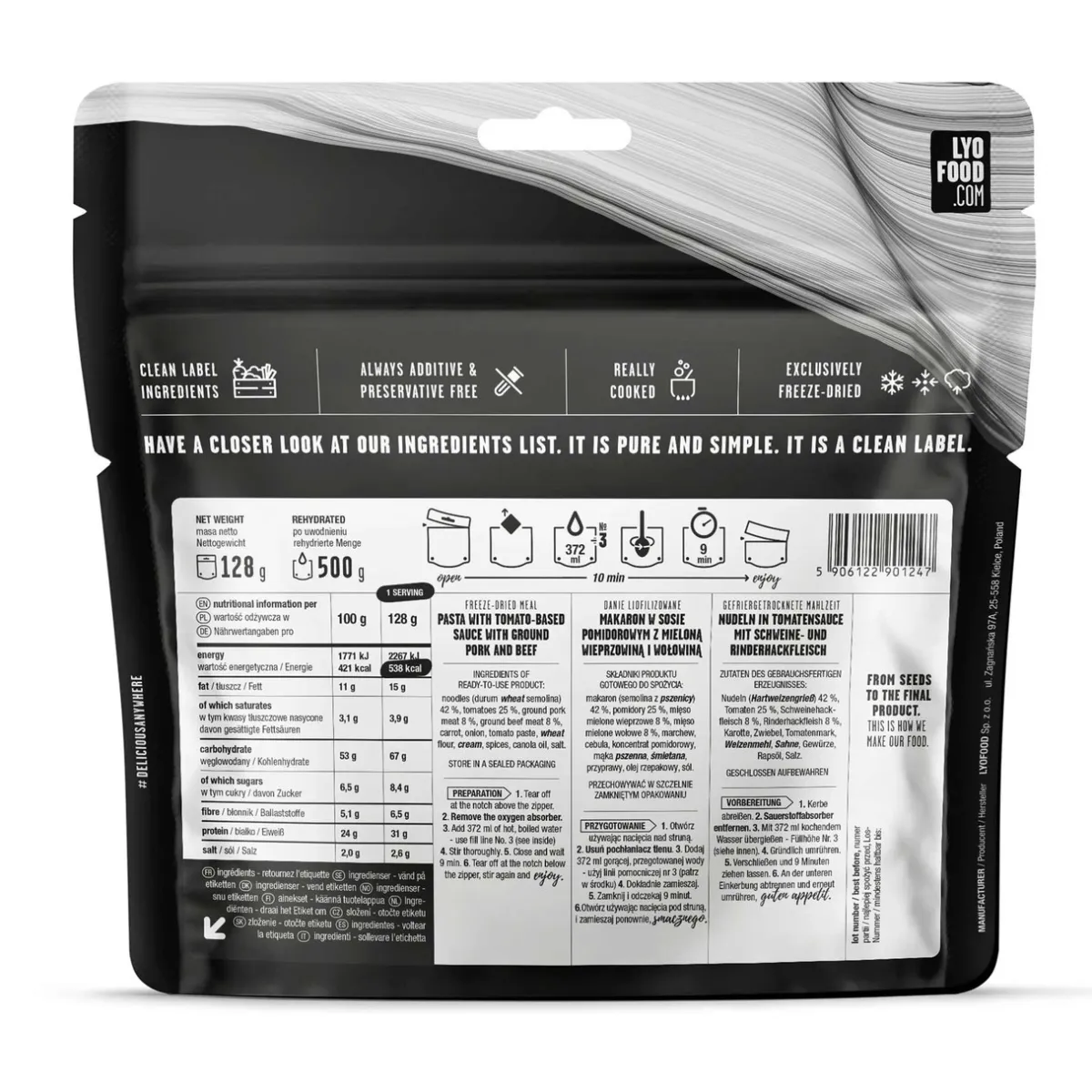 LYO Penne alla Bolognese (Big Pack)