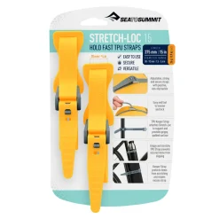 Sea to Summit Stretch-Loc TPU Straps 15 (20mm x 375mm) 2 Pack