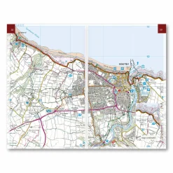 Harvey Maps The Cleveland Way and the Yorkshire Wolds Way 2024