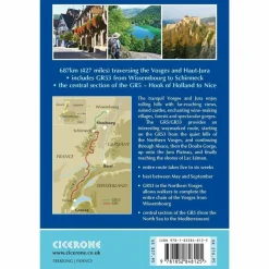 Cicerone The GR5 Trail - Vosges and Jura