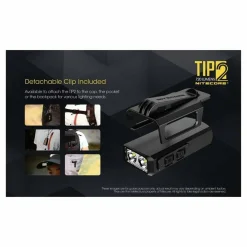 Nitecore TIP 2 USB Rechargeable Light