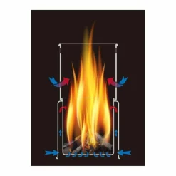 TOAKS Titanium Backpacking Wood Burning Stove - Small