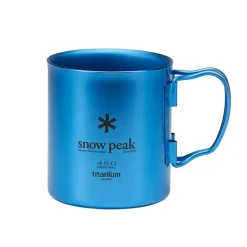 Snow Peak Titanium Double Wall 450 Coloured Mug