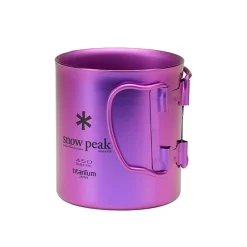 Snow Peak Titanium Double Wall 450 Coloured Mug
