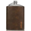 SilverAnt Titanium Hip Flask & Funnel 220ml