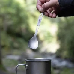 SilverAnt Titanium Spork and Opener