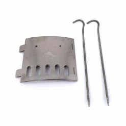 TOAKS Titanium TiStand (Alcohol Stove Dual Stand and Windscreen)