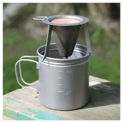 Vargo Titanium Travel Coffee Filter