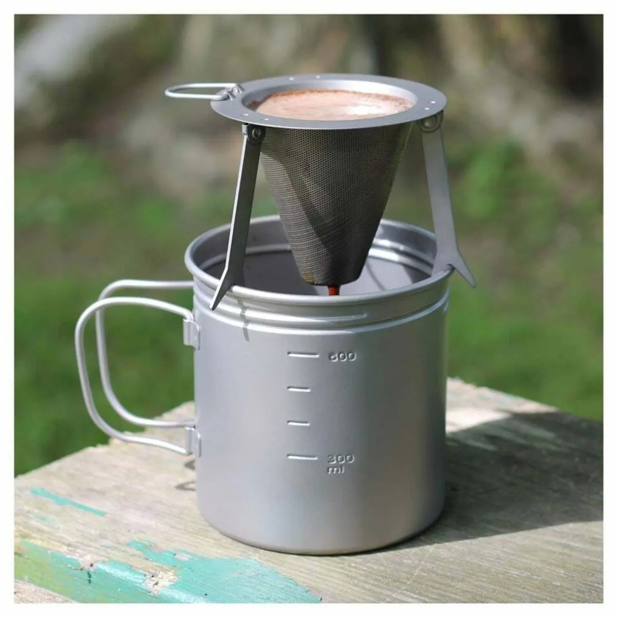 Vargo Titanium Travel Coffee Filter