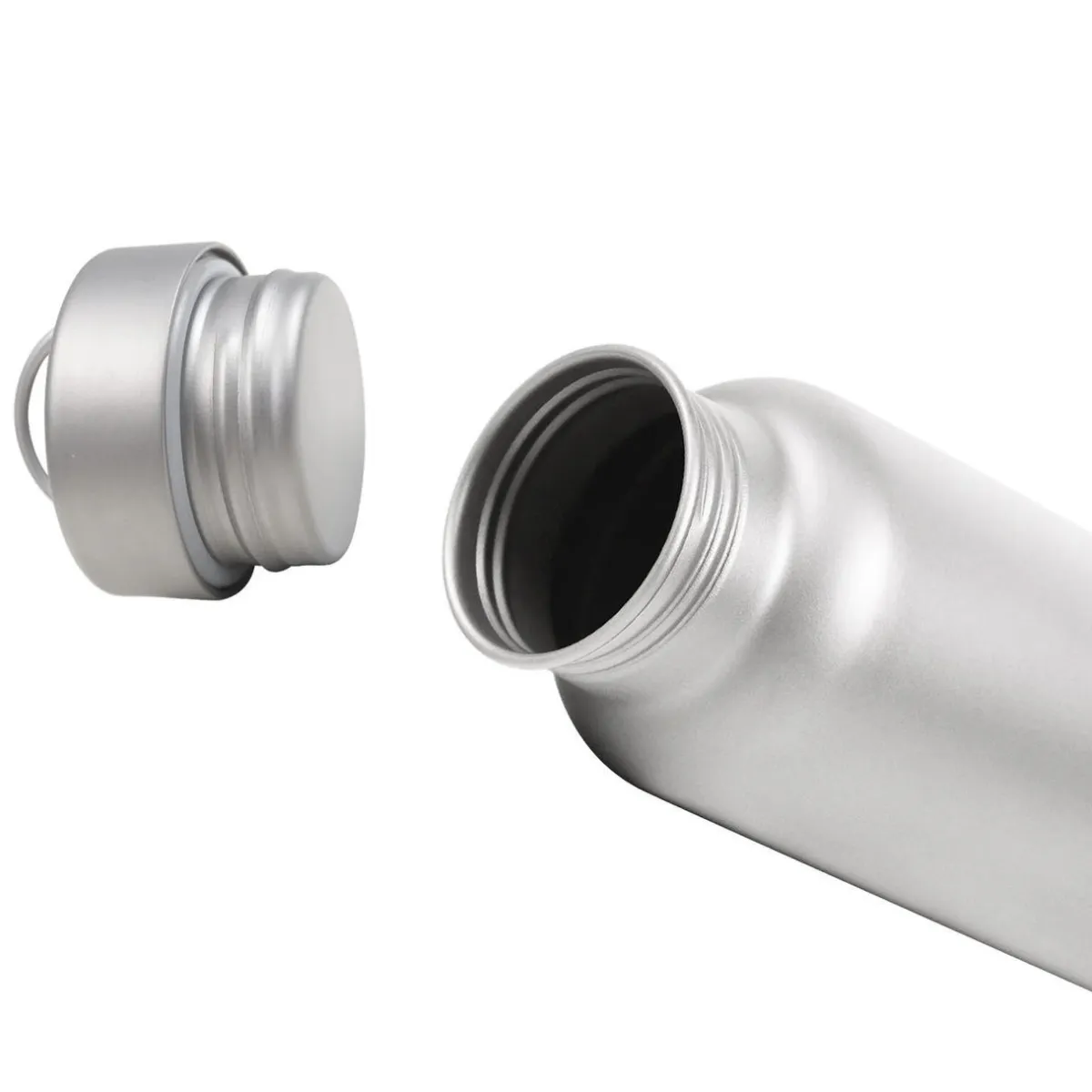 SilverAnt Titanium Water Bottle 800ml - Round