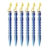 SilverAnt Titanium Y-Shape Tent Stakes - Medium 6 Pack