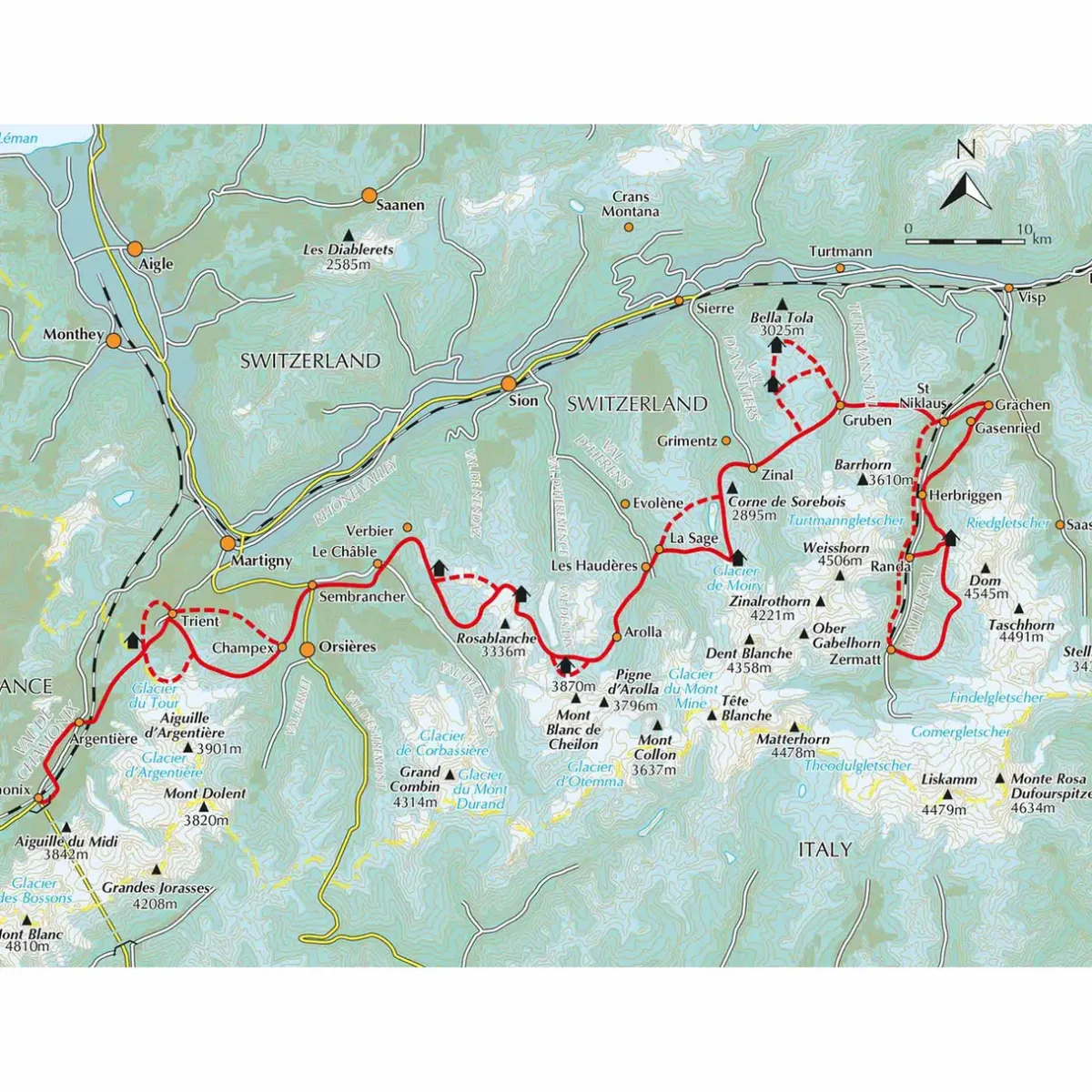 Trekmates Trekking Chamonix to Zermatt 2024