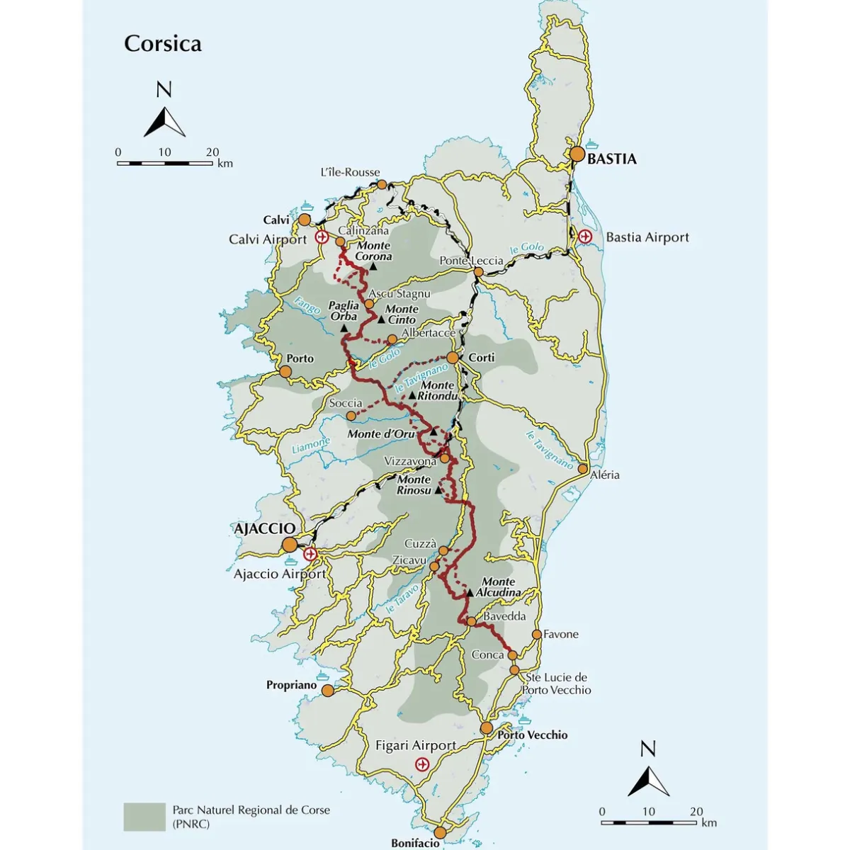 Cicerone Trekking the GR20 Corsica