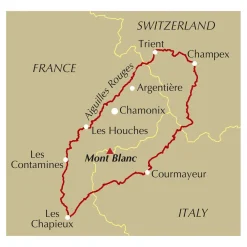 Fizan Trekking the Tour du Mont Blanc