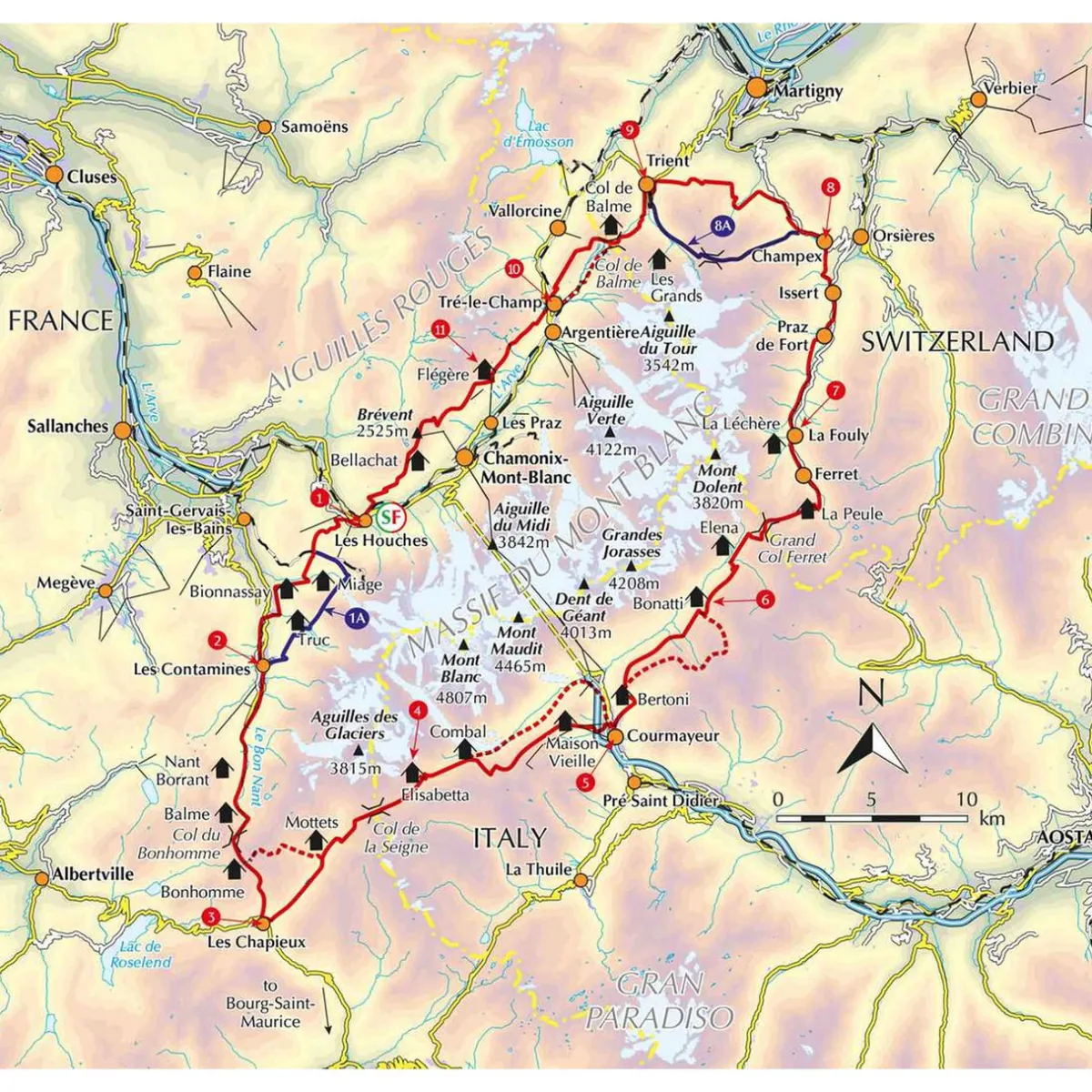 Fizan Trekking the Tour du Mont Blanc