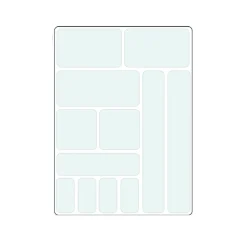 Stormsure TUFF Tape Self-Adhesive Assorted Patch Set - Large