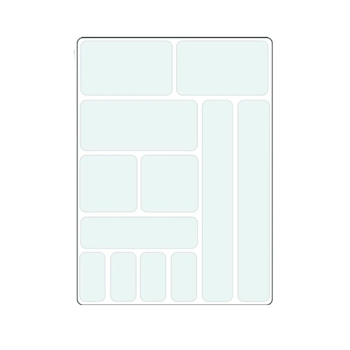 Stormsure TUFF Tape Self-Adhesive Assorted Patch Set - Large