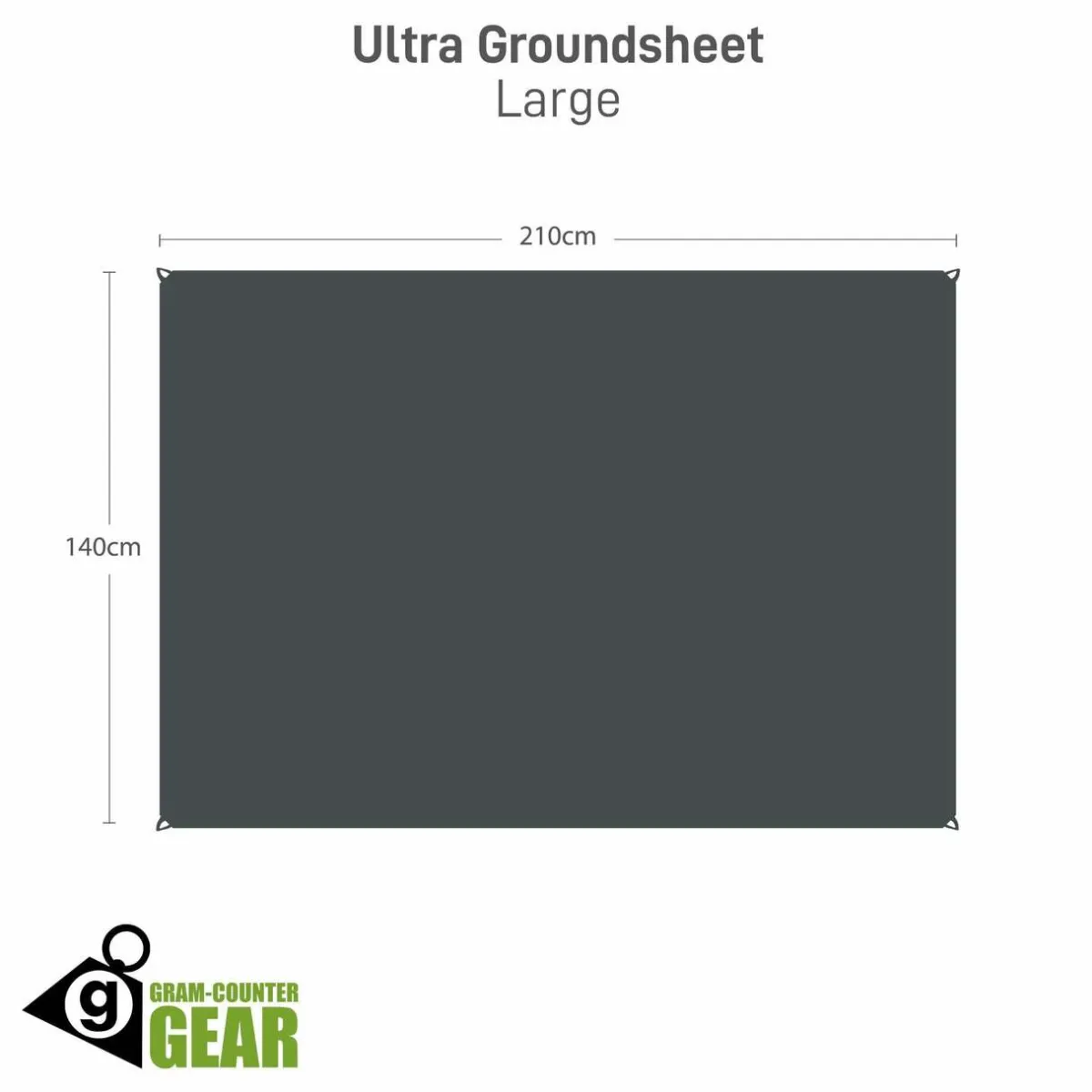 Gram-counter Gear Ultra Groundsheet - Large