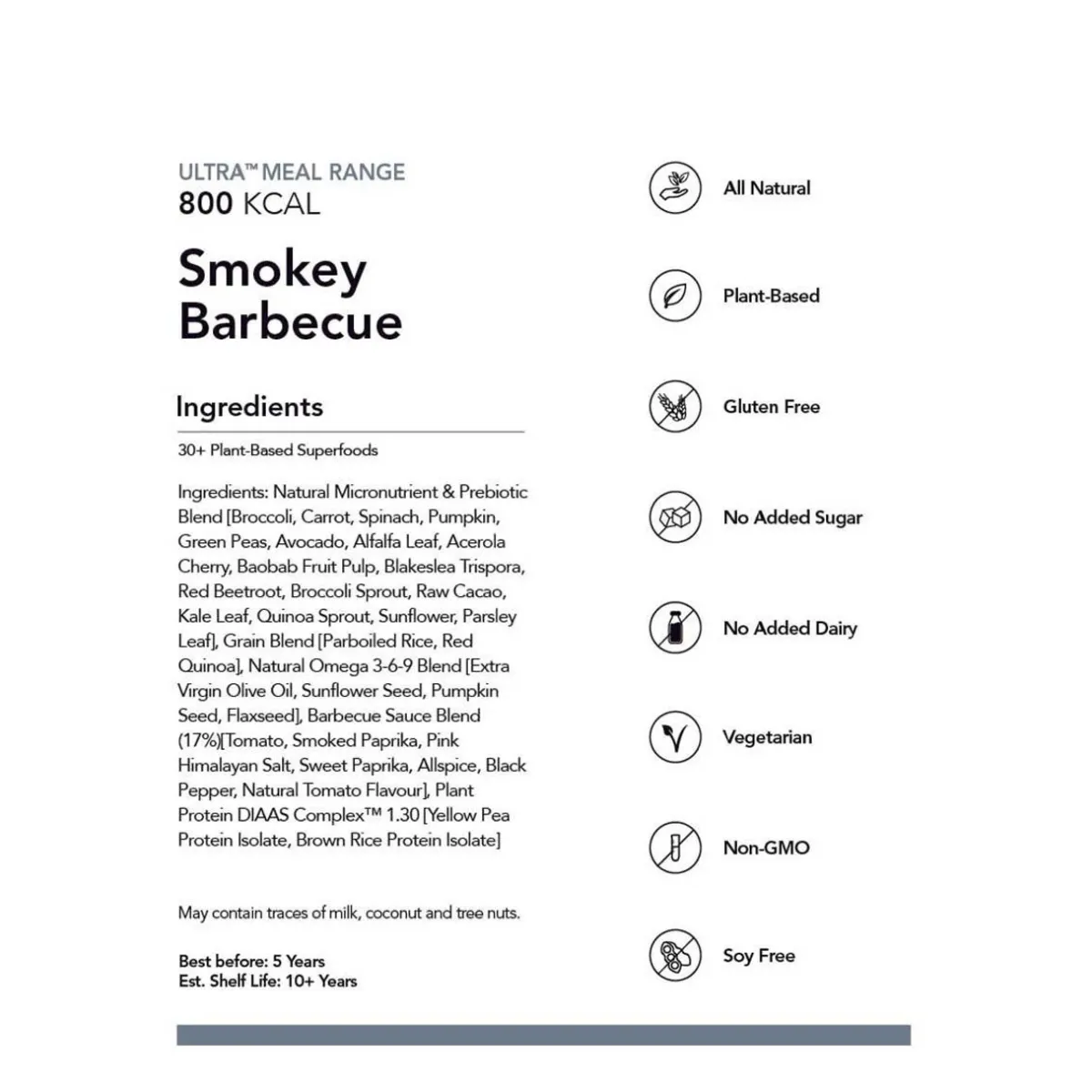 Radix Nutrition Ultra Smokey Barbecue Meal - 800kcal